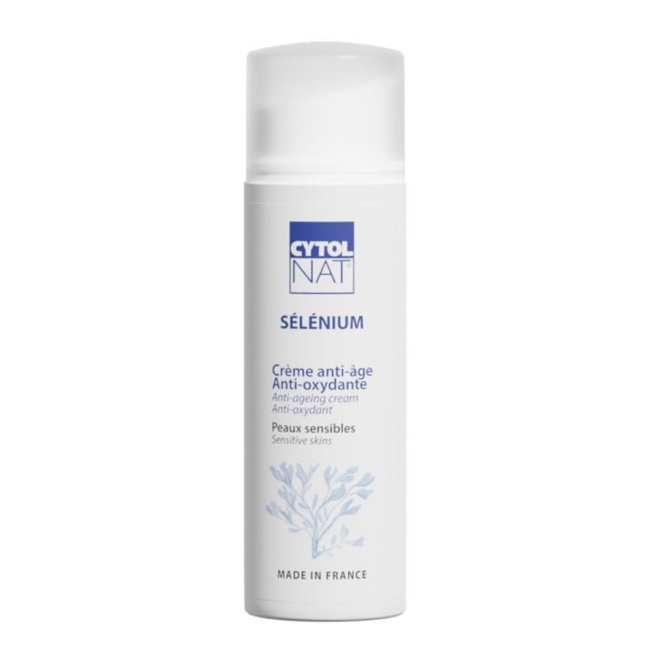 Cr&egrave;me Anti-&acirc;ge Anti-oxydante Selenium Cytolnat - tube de 50 ml