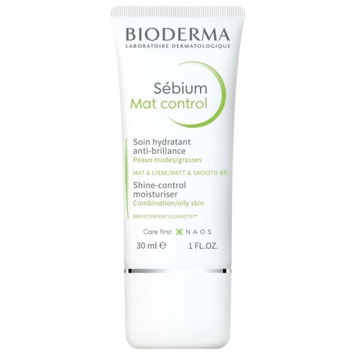 S&eacute;bium mat control soin hydratant anti-brillance Bioderma - tube de 30 ml