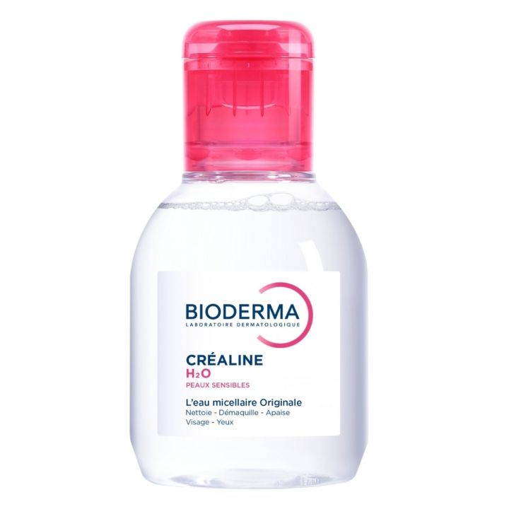 Eau micellaire Crealine H2O Bioderma - flacon de 100 ml