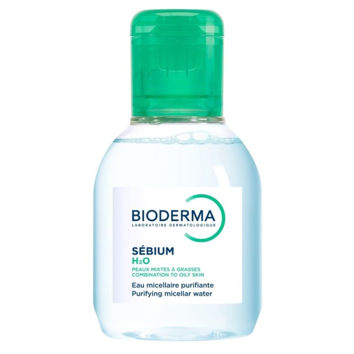 Eau micellaire S&eacute;bium H2O Bioderma - Flacon de 100 ml