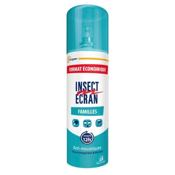Spray r&eacute;pulsif anti-moustiques famille Insect &eacute;cran - Spray 200 ml
