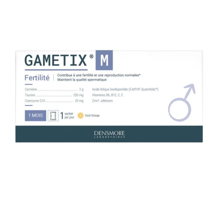 Gametix M fertilit&eacute; Densmore - bo&icirc;te de 30 sachets 