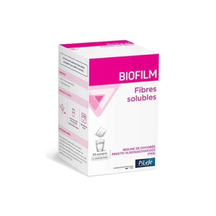 Biofilm fibres solubles Pileje - bo&icirc;te de 14 sachets
