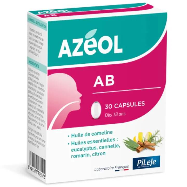 Az&eacute;ol AB d&eacute;fenses immunitaires Phytoprevent - bo&icirc;te de 30 capsules