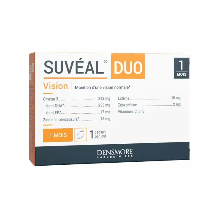 Suv&eacute;al duo vision Densmore - bo&icirc;te de 30 capsules 