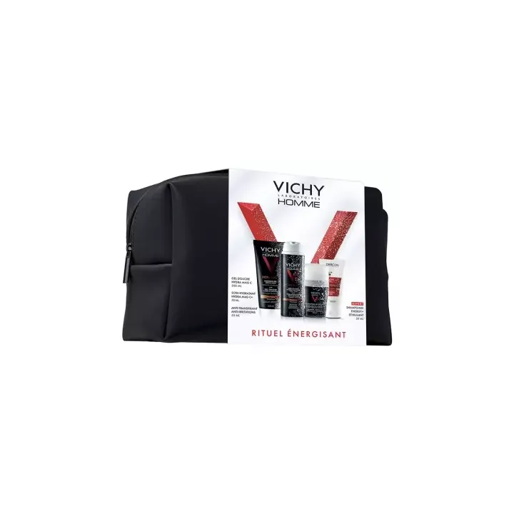 Coffret Mon rituel &eacute;nergisant Vichy homme- coffret de 4 produits