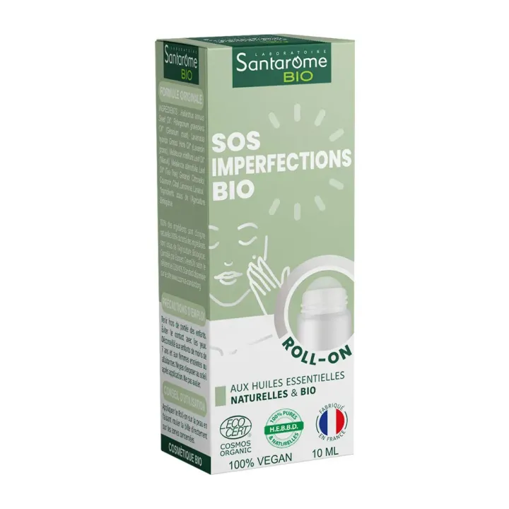 SOS Imperfections bio Santarome - roll-on de 10ml