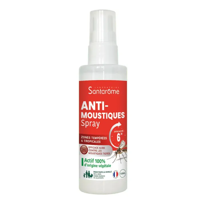 Anti-moustiques spray Santarome - spray de 100ml
