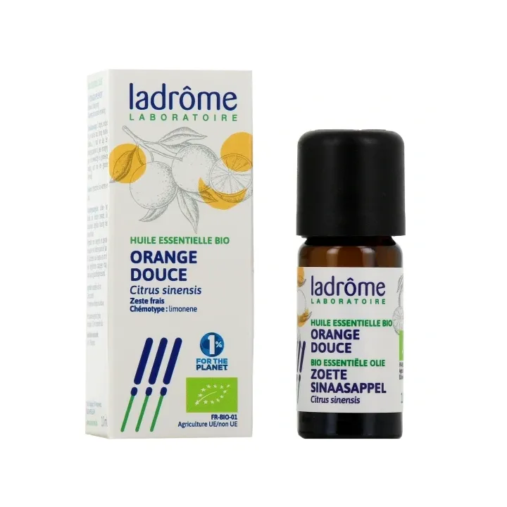 Huile essentielle orange douce Ladr&ocirc;me - flacon de 10ml