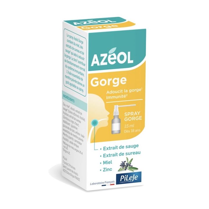 Az&eacute;ol spray gorge Pileje - spray de 15ml