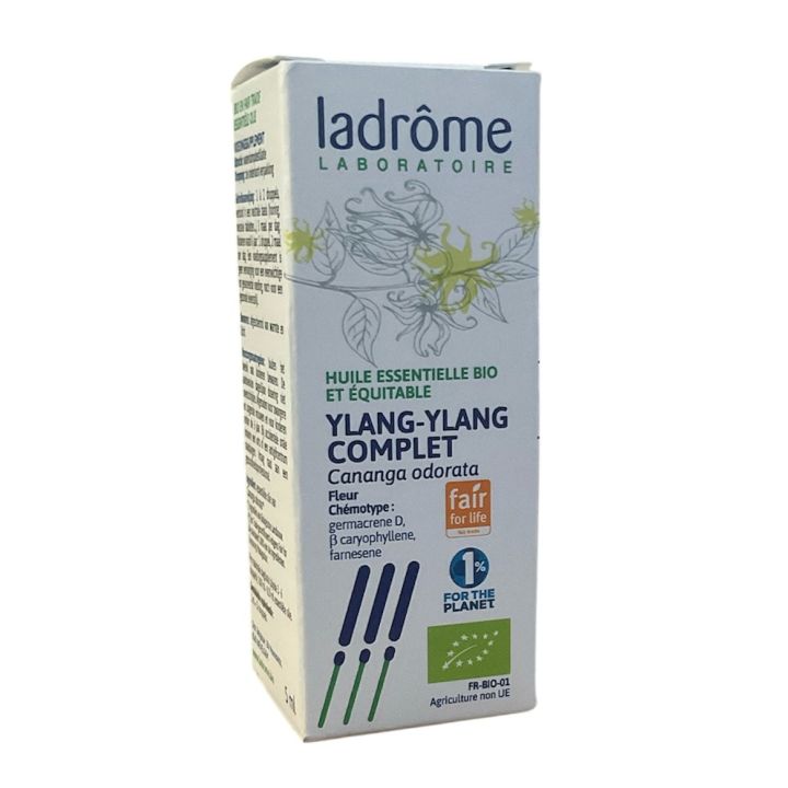 Huile essentielle ylang ylang complet Bio Ladr&ocirc;me - Flacon de 5ml
