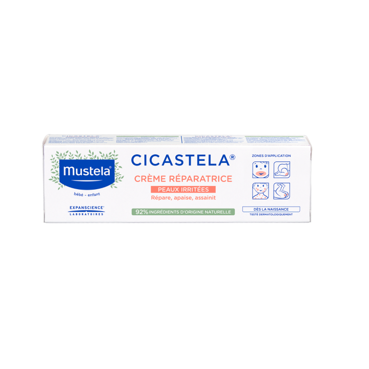 Cicastela cr&egrave;me r&eacute;paratrice peaux irrit&eacute;es Mustela - tube de 40 ml