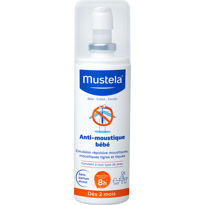 Spray anti-moustique b&eacute;b&eacute; Mustela - spray de 100ml