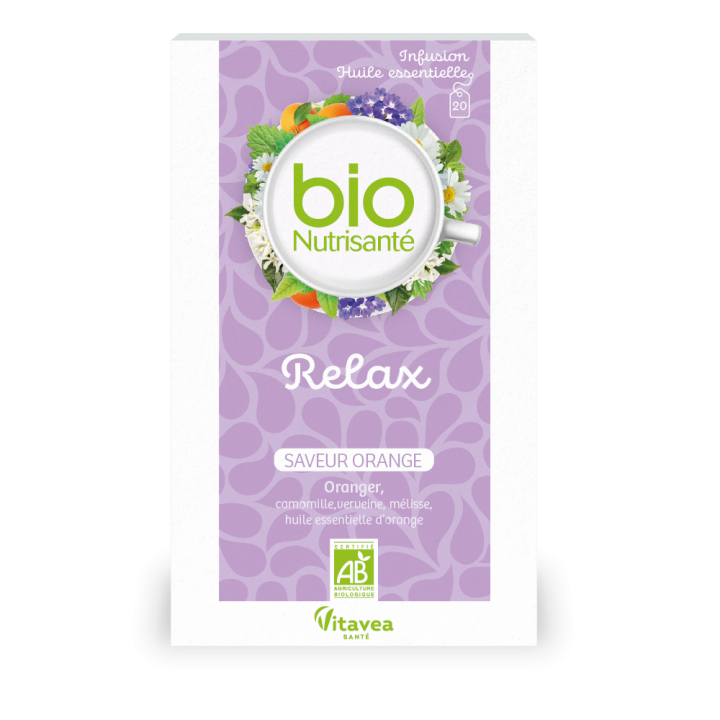 Infusion Relax bio Nutrisant&eacute; - 20 sachets