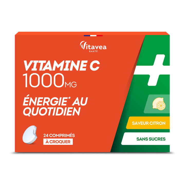 Vitamine C 1000 mg Vitavea - bo&icirc;te de 24 comprim&eacute;s
