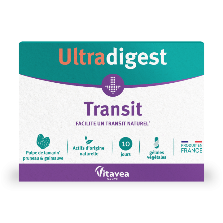 Ultradigest Transit Vitavea - bo&icirc;te de 10 g&eacute;lules