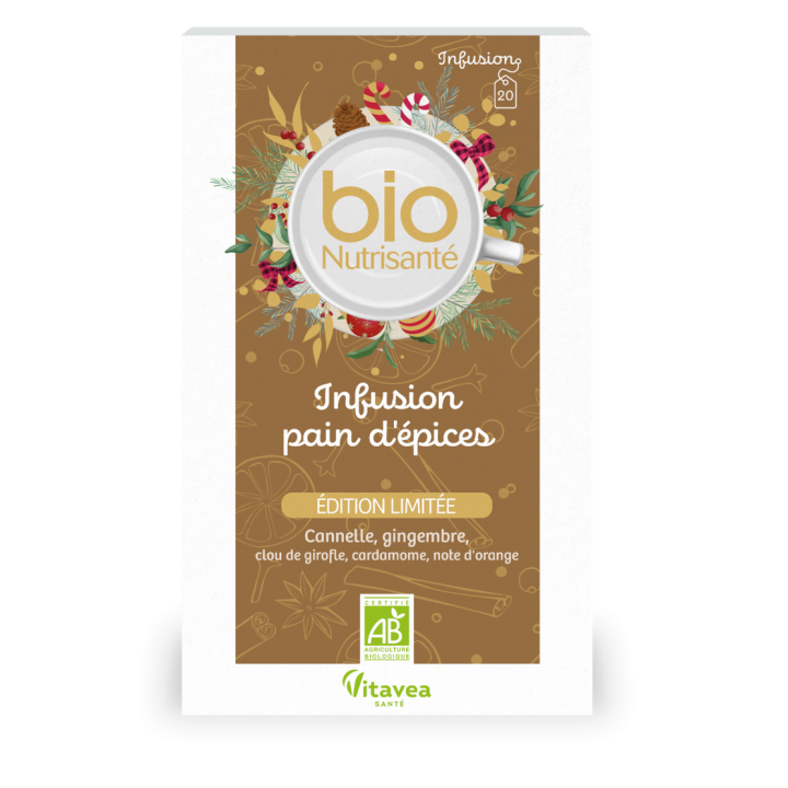 Infusion pain d'&eacute;pices Vitavea - boite de 20 sachets