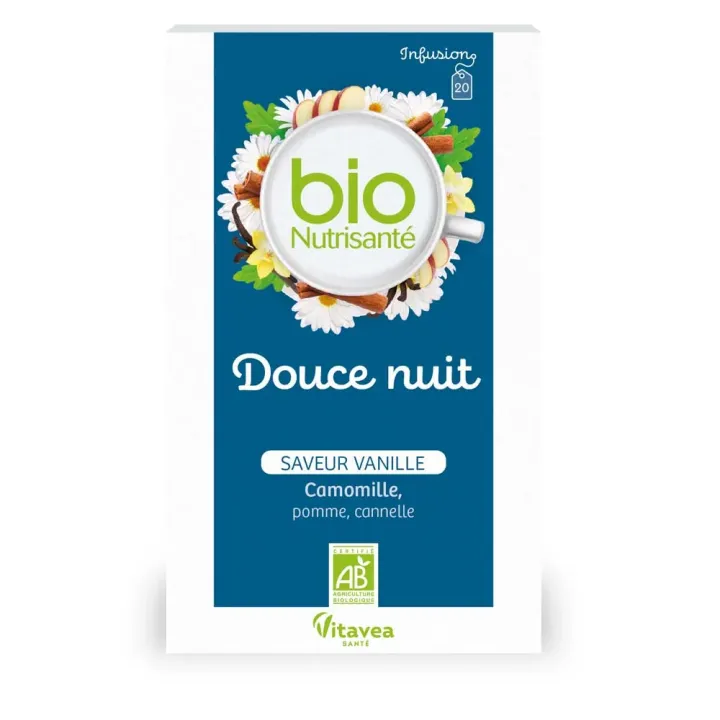 Infusion douce nuit Nutrisant&eacute; - boite de 20 sachets