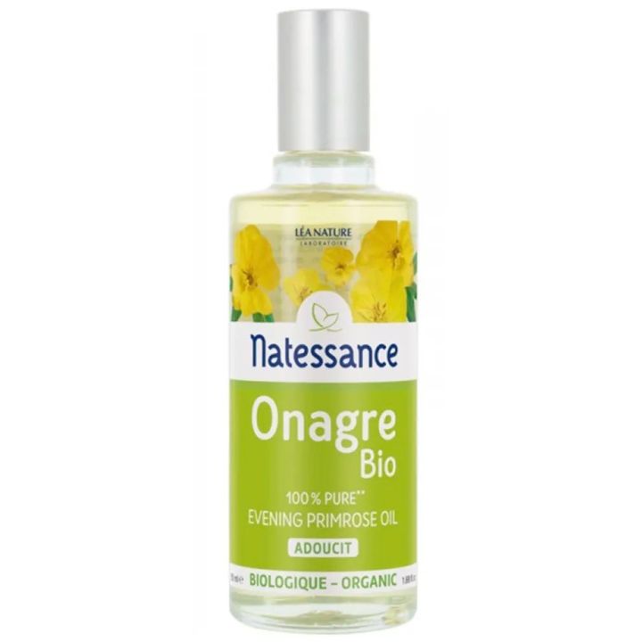 Natessance huile Onagre Bio L&eacute;a Nature - flacon de 50ml