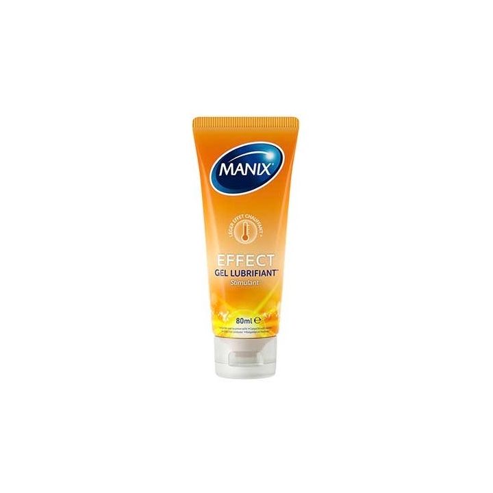 Effect gel lubrifiant stimulant effet chaud Manix - tube de 80ml