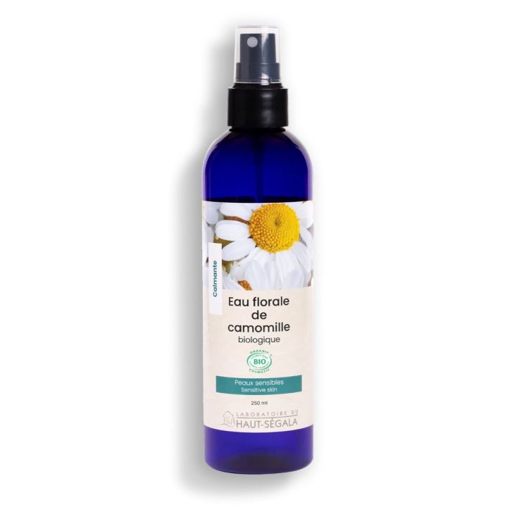 Eau Florale Camomille Bio Calmante Laboratoire Haut-S&eacute;gala - Spray de 250 ml