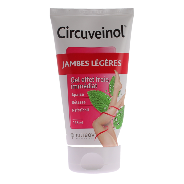 Circuveinol jambes l&eacute;g&egrave;res gel Nutreov - tube de 125ml