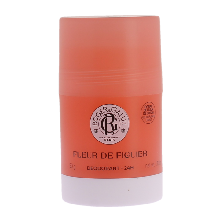 D&eacute;odorant stick fleur de figuier efficacit&eacute; 24h Roger & Gallet - stick de 50g
