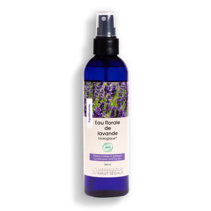 Eau florale de lavande bio Haut S&eacute;gala - spray de 250 ml
