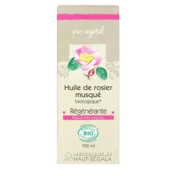 Huile de rosier musqu&eacute; bio Haut-S&eacute;gala - flacon de 100ml