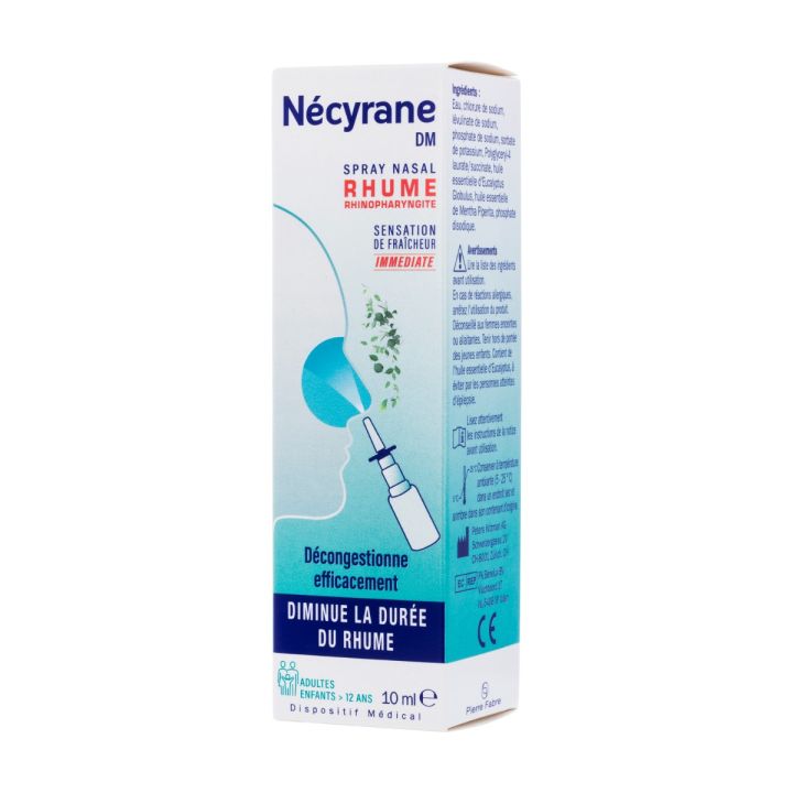 Necyrane solution pour pulv&eacute;risation nasale - flacon de 10ml