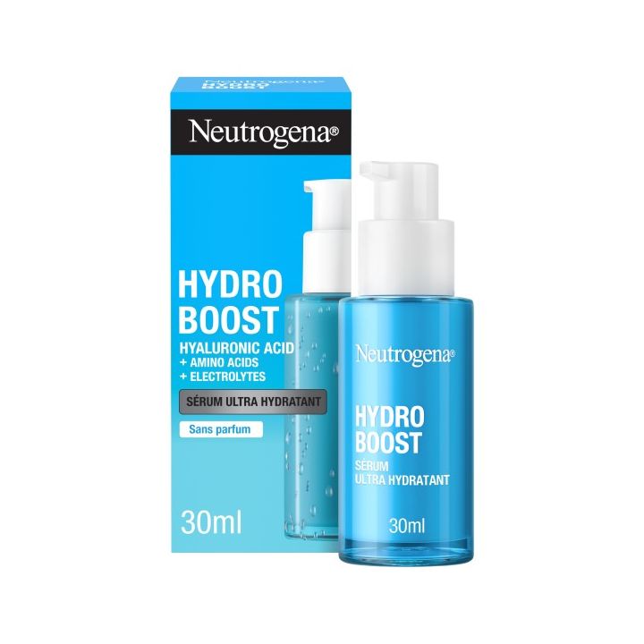 Hydro-Boost s&eacute;rum ultra hydratant Neutrogena - flacon-pompe de 30ml