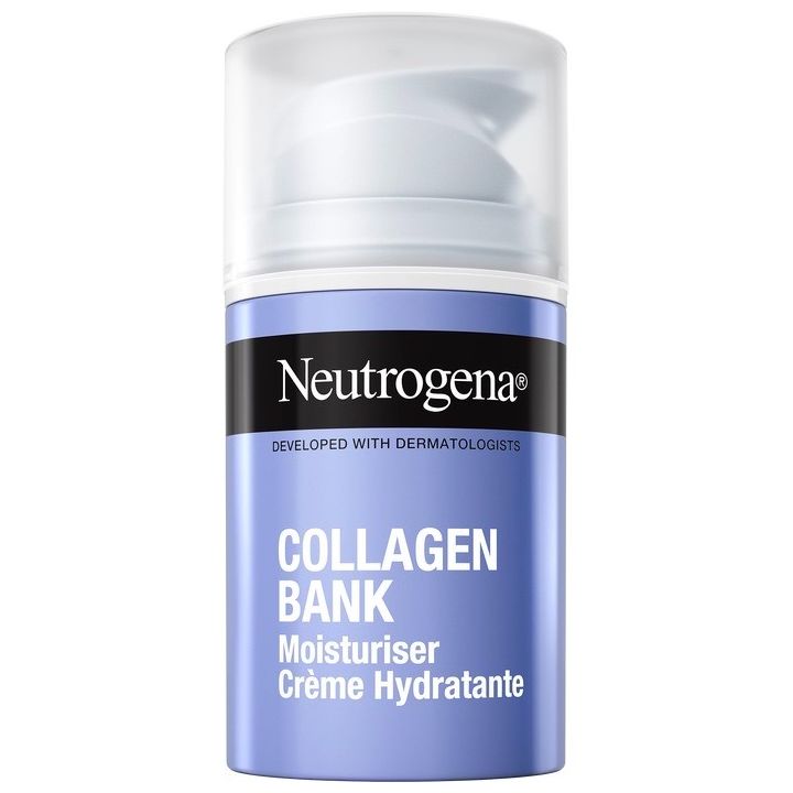 Collagen Bank cr&egrave;me hydratante visage Neutrogena - flacon-pompe de 50ml