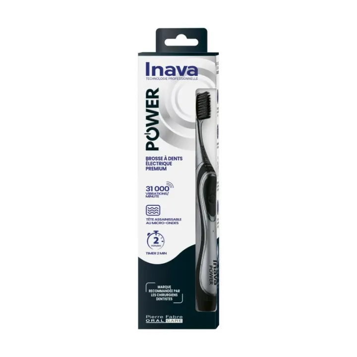 Power brosse &agrave; dents &eacute;lectrique premium Inava - 1 brosse &agrave; dents &eacute;lectrique
