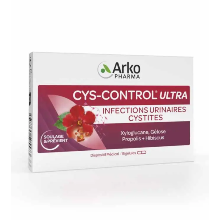 Cys-control ultra Arkopharma - boite de 15 g&eacute;lules