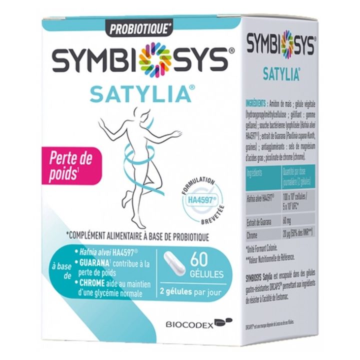 Symbiosis Satylia Chrome et Zinc Biocodex - bo&icirc;te de 60 g&eacute;lules