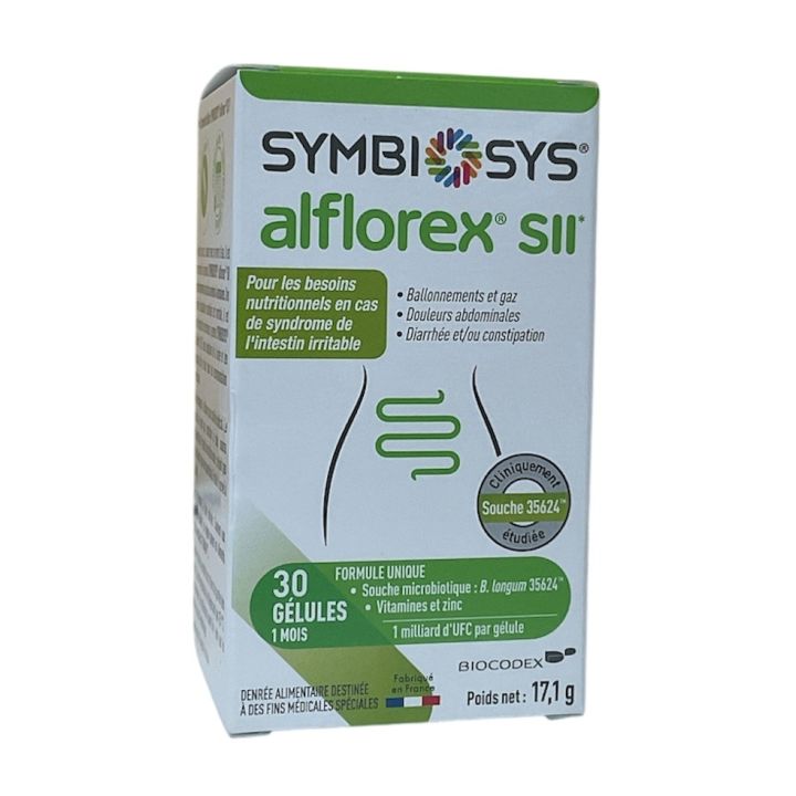 Symbiosys Alflorex SII Biocodex - boite de 30 g&eacute;lules