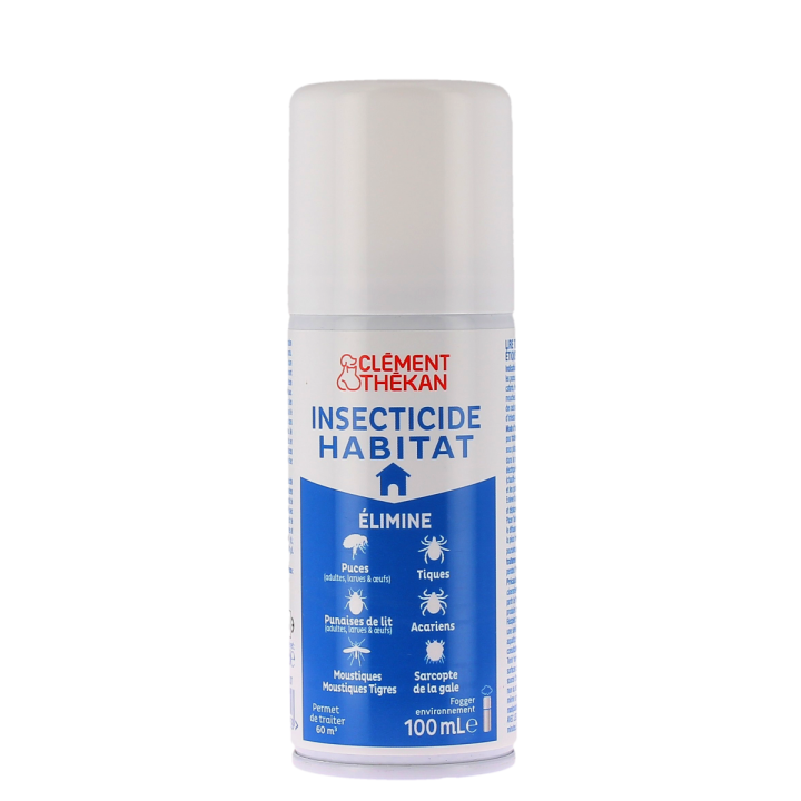 Insecticide habitat Cl&eacute;ment Th&eacute;kan - spray de100ml