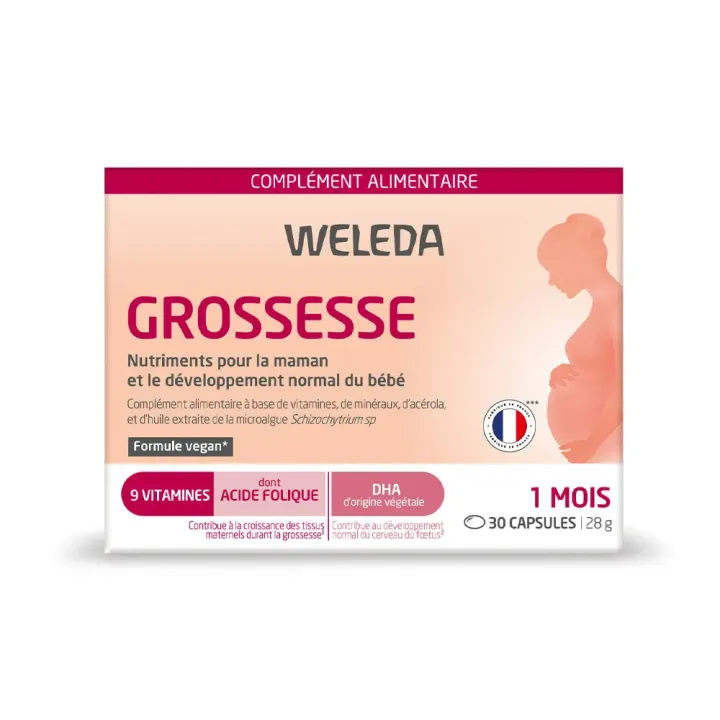 Grossesse Weleda - bo&icirc;te de 30 capsules 