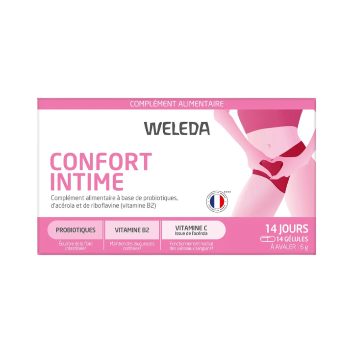 Confort intime Weleda - boite de 14 g&eacute;lules 