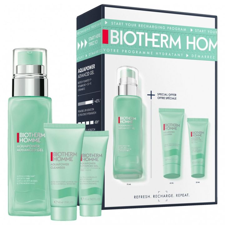Aquapower coffret hydratation Biotherm Homme - coffret de 3 produits