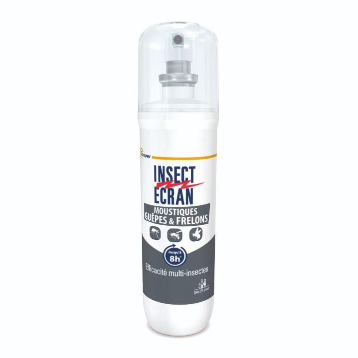 Moustiques, gu&ecirc;pes & frelons R&eacute;pulsif peau adultes & enfants Insect Ecran - spray de 100 ml