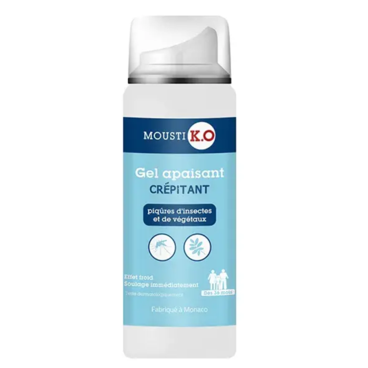 Mousti K.O gel apaisant cr&eacute;pitant Marque Verte - flacon de 50ml