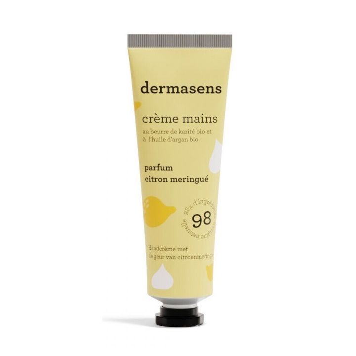 Dermasens Cr&egrave;me mains citron meringu&eacute; Marque Verte - tube de 30ml