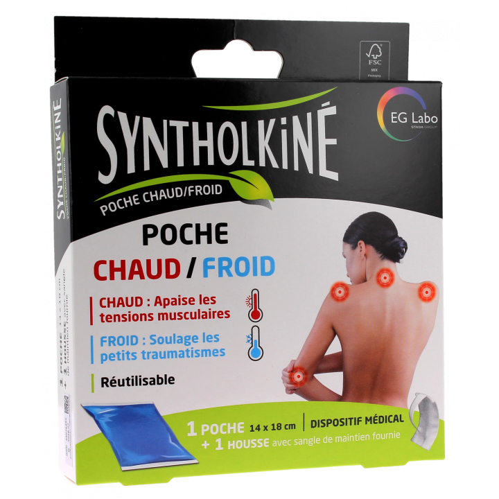 SyntholKin&eacute; Poche chaud/froid Synthol - bo&icirc;te d'une poche