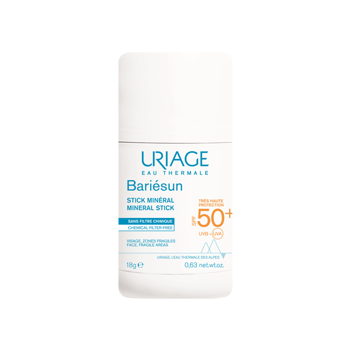 Bari&eacute;sun stick min&eacute;ral SPF50+ Uriage - stick de 18g