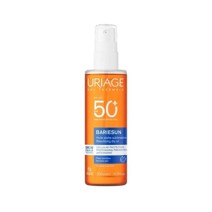 Bari&eacute;sun huile s&egrave;che sublimatrice SPF50+ Uriage - spray de 200ml