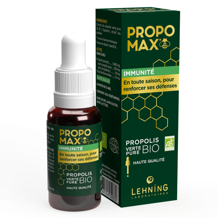 Propomax Gouttes Immunit&eacute; bio Lehning - flacon de 30ml