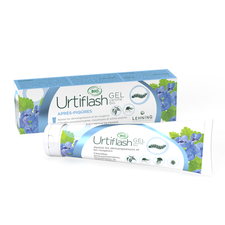 Urtiflash Gel apr&egrave;s piq&ucirc;res bio Lehning - tube de 50g