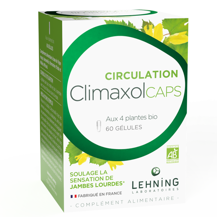 Climaxolcaps circulation Lehning - pot de 60 g&eacute;lules