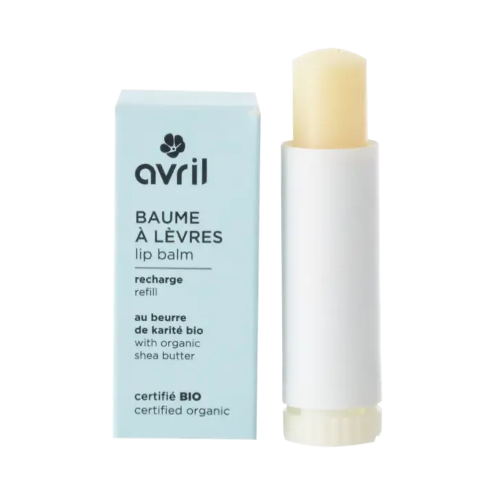 Recharge baume &agrave; l&egrave;vres bio Avril - stick de 4,5g